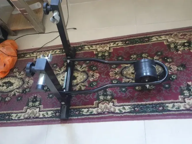 Suporte ergométrico para bicicleta