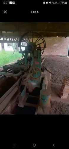 Vendo serra fita volante 80 schiffer com conjunto afiadores! (?eia a descrição!)