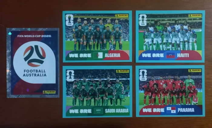 Figurinhas Copa do Mundo 2026 Originais