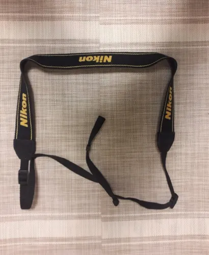 Alça Original Nikon 3 Logos Para Câmeras DSLR Conforto Com A Qualidade Nikon