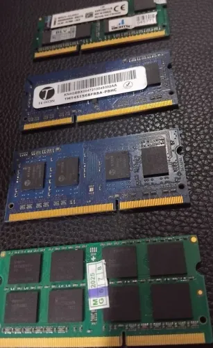 04 MEMÓRIAS RAM - R$ 150 O KIT - ACEITO NEGOCIAÇÕES!<br>