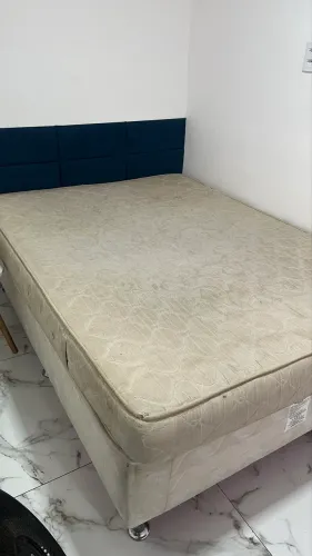 cama box + colchão