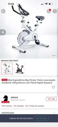 Bike ergométrica