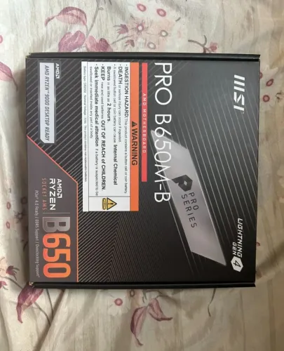 Placa Mãe B650M-B PRO MSI DDR5 lacrado