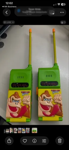 Walkie Talkie - Nintendo Donkey Kong