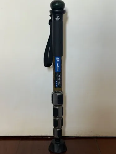 Leofoto MPQ-325C Monopé Profissional em Fibra de Carbono