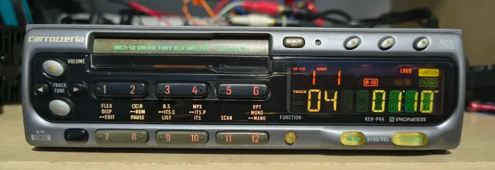 Toca fitas Pioneer carrozzeria keh p44
