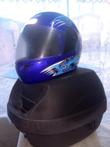Baú Moto/ Capacete