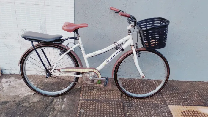 Bicicleta retrô feminina
