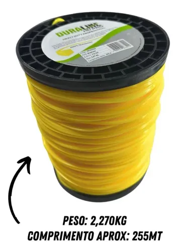 Fio de roçadeira dura line