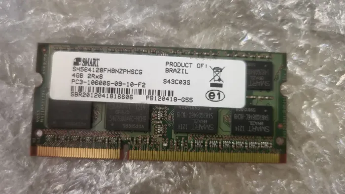 Memoria ram smart 4gb notebook