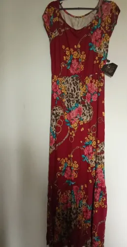 Vestido longo novo