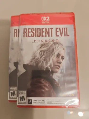 Resident Evil Requiem Switch 2 mídia física! Lançamento loja fisica