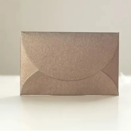 Kit 50 Envelopes Vintage Luxo Pequeno 9x6cm para Cartão