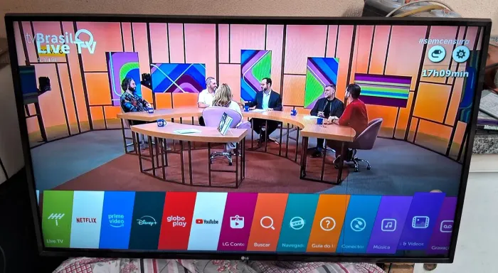 TV 50 LG smart (micro listrinha)faço entrega