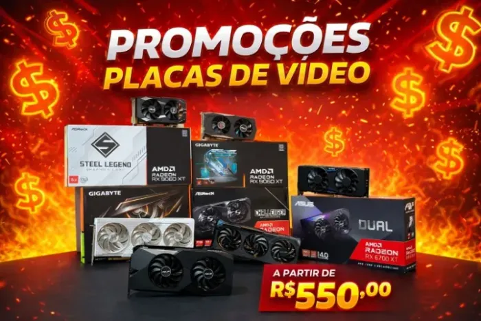 Placas de Video a partir de R$550