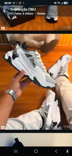 Tênis masculino Adidas Adventure do 48 ao 43