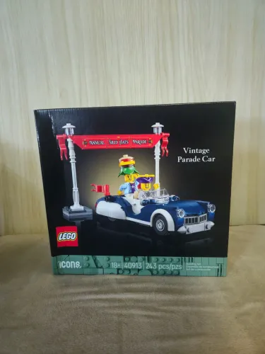 Lego Icons Vintage Parede Car