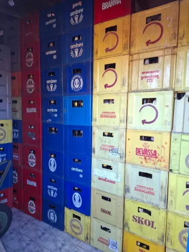 Engradado de cerveja