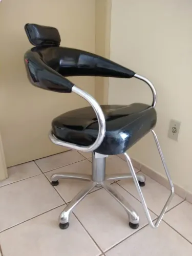 Cadeira hidráulica cabeleireiro