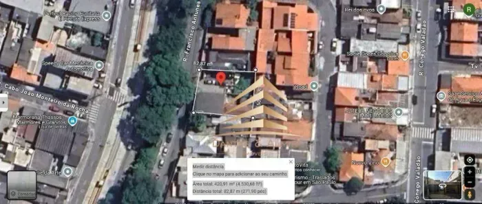 Terreno à venda, 500 m² por R$ 880.000,00 - Vila Augusta - Guarulhos/SP