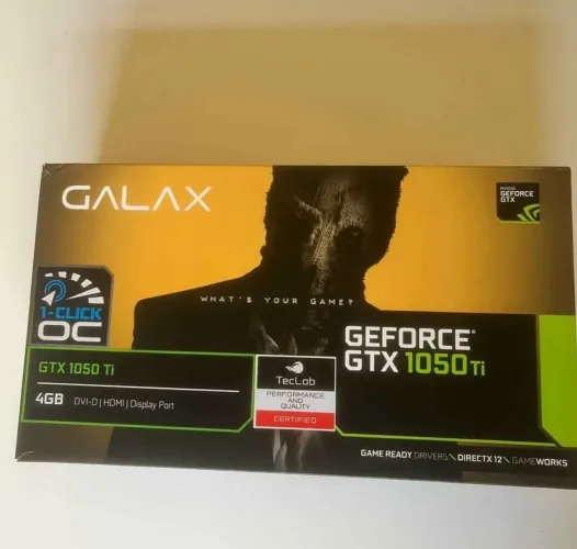 Placa de vídeo GTX 1050 Ti