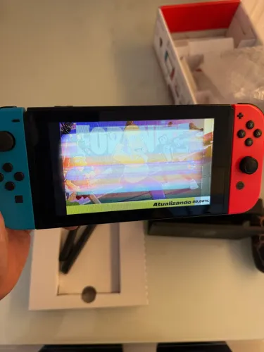 Nintendo Switch 1 com tela ruim