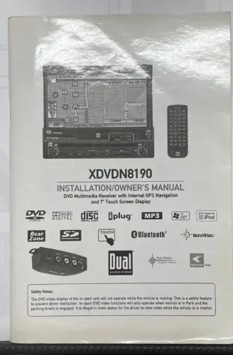 Manual e Controle Remoto Central Multimedia Dual