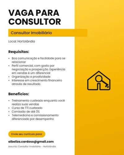 Consultor Imobiliário