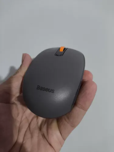 Mouse Baseus F01A Wireless Silencioso 2.4GHz Ergonômico USB