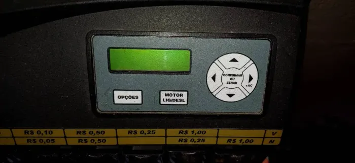 Máquina de contar moedas
