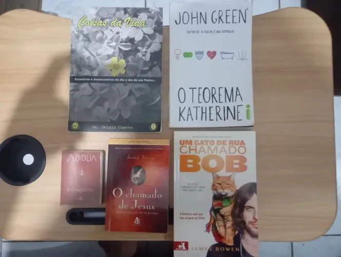 Vendo livros em sua grande maioria religiosos