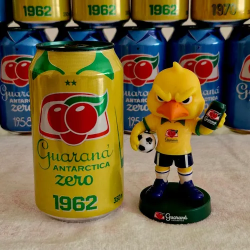 Canarinho - Copa 1962 + Guaraná Antárctica Zero 350ml