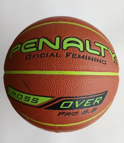 Bola de Basquete Oficial Femimina Penalty Cross Over Pro 6.8 - Nova 