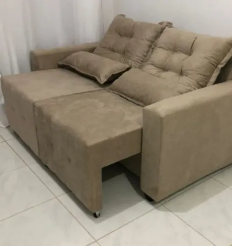 Sofa cama novo! Dois lugares 