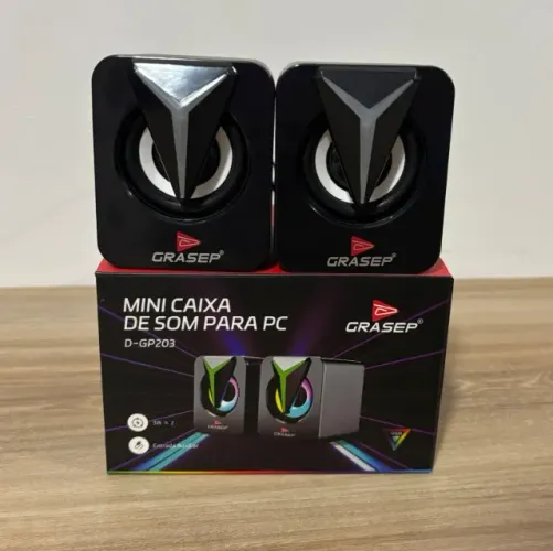 CAIXA DE SOM PARA PC OU NOTEBOOK