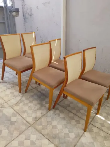 Conjunto 6 cadeiras para mesa de jantar