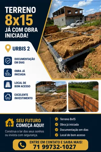 Terreno Urbis ll - CANDEIAS-BA