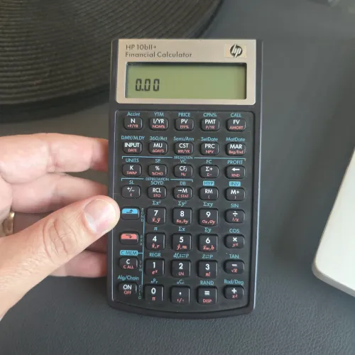 Calculadora Hp 10bii+ Financeira Com 12 Dígitos Original 