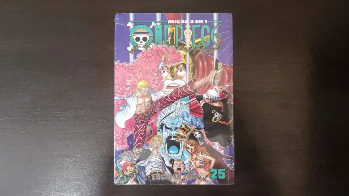 One Piece 3 em 1 Vol. 25 - Mangá Panini (Lacrado)