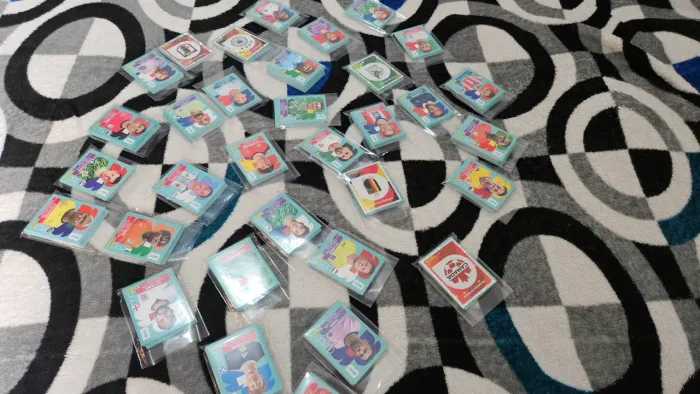 Kit 100 figurinhas copa do mundo 2026