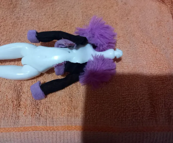 Monster high jaqueta e meia artesanal clowdeen g1