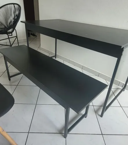 mesa com banco