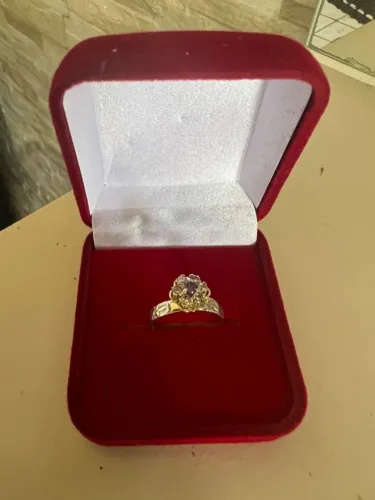 Anel de formatura em pedagogia em ouro 18k