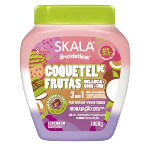 Creme de Tratamento Capilar Skala Coquetel 1kg