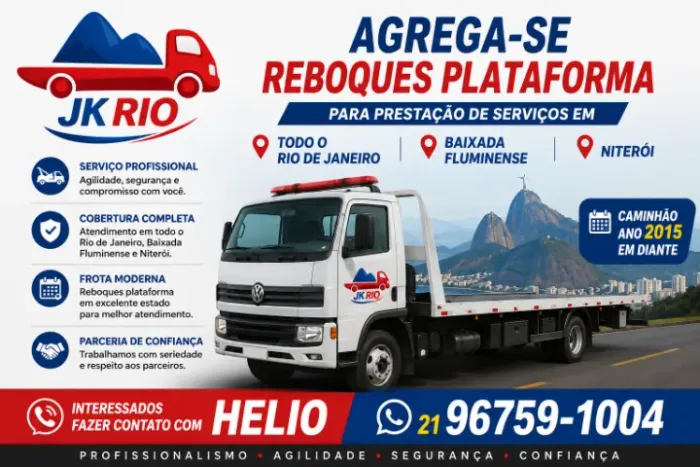 AGREGA-SE Caminhão Reboque Plataforma