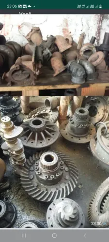 Caixa  Coroa e pião Scania 112