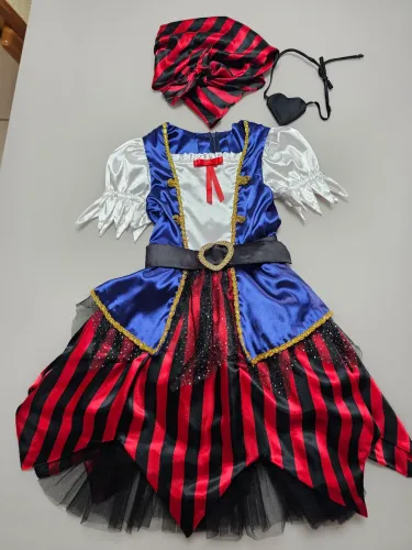 Fantasia menina pirata luxo!