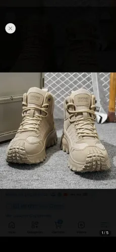 BOTAS ADVENTURE ESTILO MILITAR