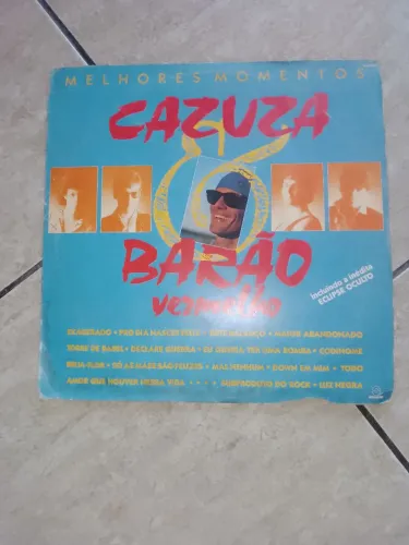 Lp vinil Melhores momentos Cazuza & Barão vermelho 